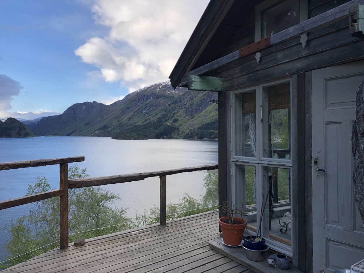 Norway Airbnb cottage with beautiful view of Fjords